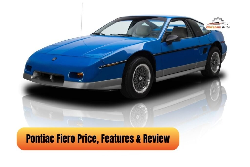 Pontiac Fiero For Sale, Price, Features & Review