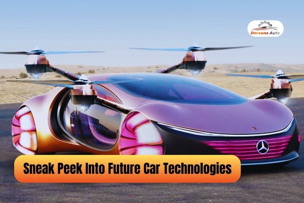 Sneak Peek Into Future Car Technologies